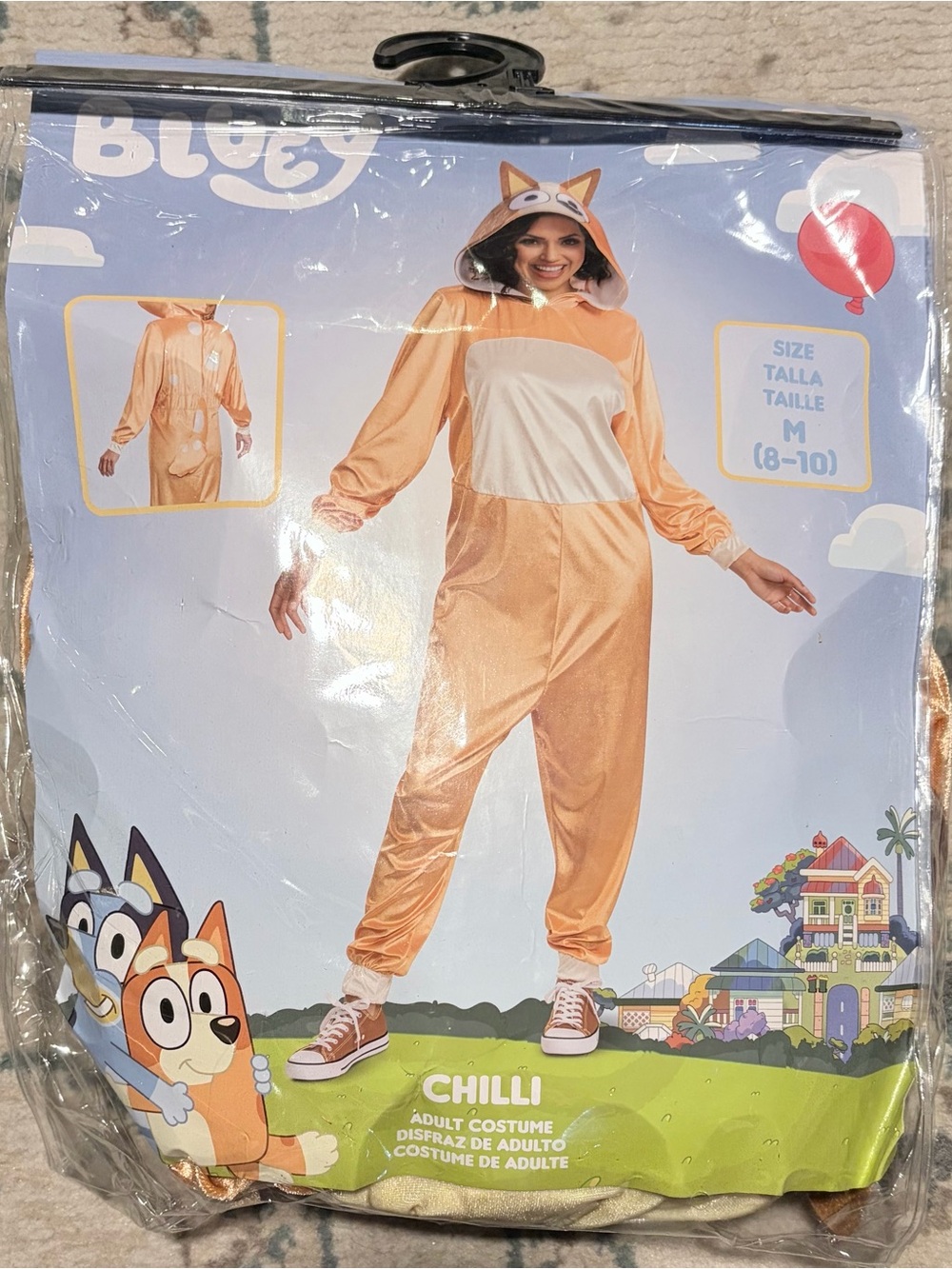 Chilli Orange Fox Kids Costume - Orange and Cream